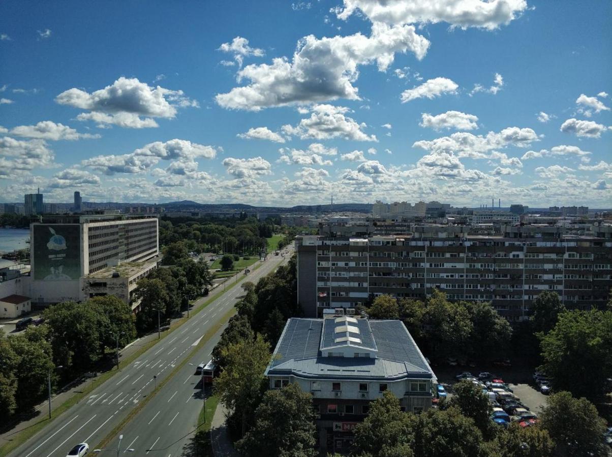 Alexplatz Danube View Daire Belgrad Dış mekan fotoğraf